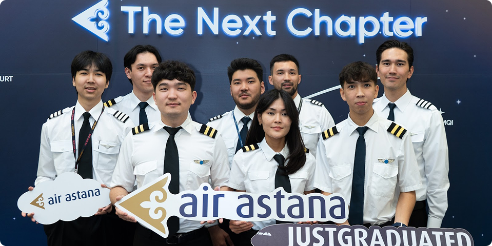 Группа выпускников программы Ab initio 2026 / Фото предоставлено компанией Air Astana